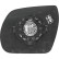 Verre miroir, rétroviseur extérieur 6871024 Diederichs