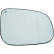 Verre miroir, rétroviseur extérieur 7661226 Diederichs