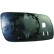 Verre miroir, rétroviseur extérieur 7805327 Diederichs