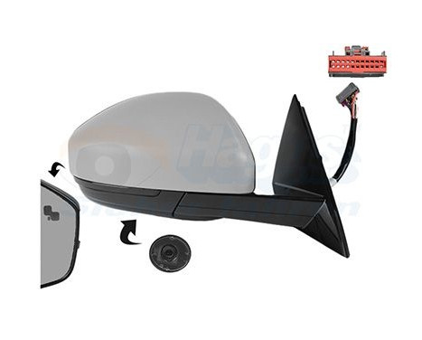 MIROIR EXTÉRIEUR.R.ÉLECTRIQUE.COMPLET 0266826 Hagus