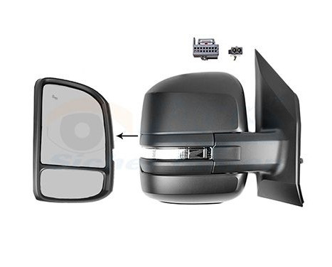 MIROIR EXTÉRIEUR.R.ÉLECTRIQUE.COMPLET 5792818 Hagus