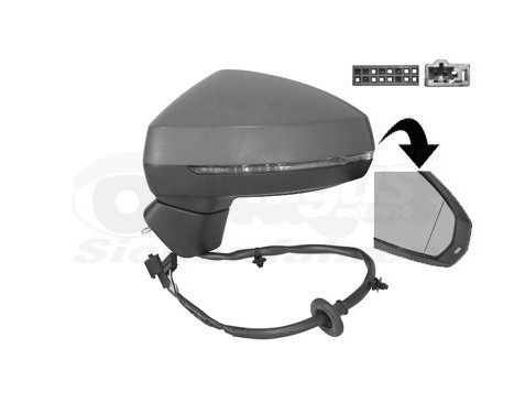 Rétroviseur extérieur 0337807 Hagus