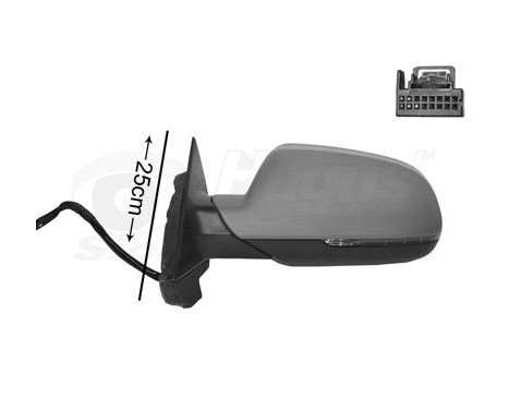 Rétroviseur extérieur 0338815 Hagus