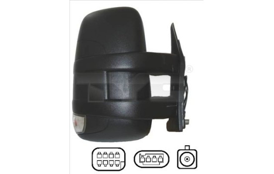 Rétroviseur extérieur 315-0003 TYC