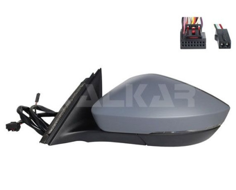 Rétroviseur extérieur 6140735 Alkar