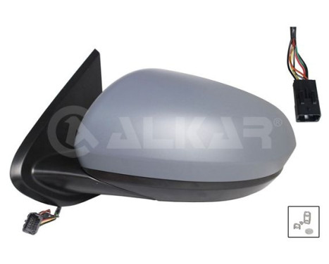Rétroviseur extérieur 6141195 Alkar