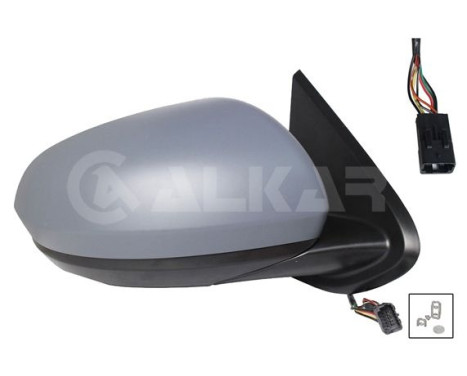 Rétroviseur extérieur 6142195 Alkar