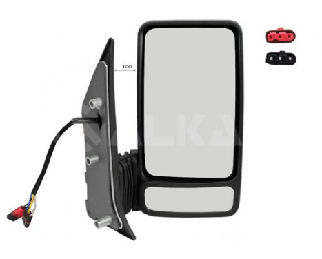 Rétroviseur extérieur 9228977 Alkar