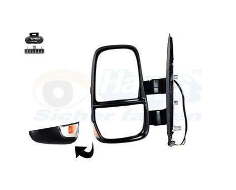 RÉTROVISEUR EXTÉRIEUR À BOBINE ÉLECTRIQUE 2818805 Hagus