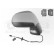 Rétroviseur extérieur électrique droit 3008 / 5008 09 - Chauffant / Apprêt / Température / 8 broches 4076808 Hagus, Vignette 2