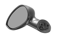 Rétroviseur extérieur gauche entièrement noir 1604803 Hagus