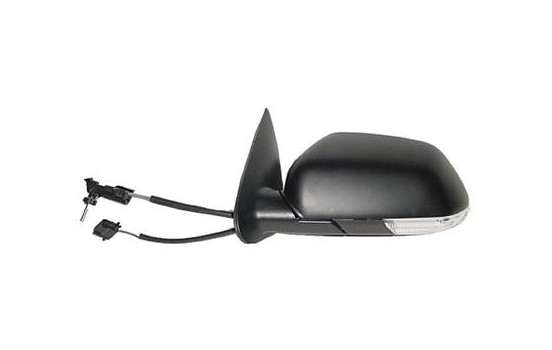 Rétroviseur extérieur gauche entièrement noir + Asfer, 7622803 Hagus