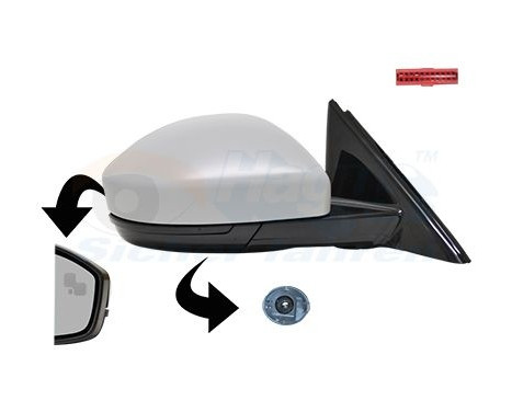 Rétroviseur extérieur * HAGUS * 0261828
