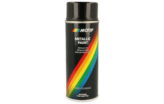 Motip 04049 Peinture métallisée noire 400 ml