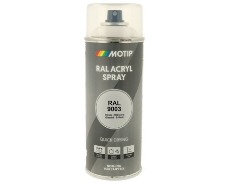 Motip 07042 RAL-9003 Blanc Signalisation