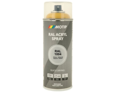 Motip 07072 RAL-1004 Jaune doré