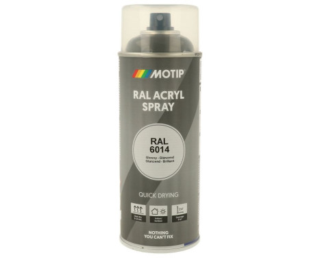 Motip 07142 RAL-6014 Jaune vert olive