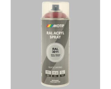 Motip 07171 RAL-3011 Rouge brunâtre