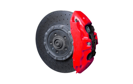 Peinture pour étrier Foliatec Neon Red set de 10 pièces