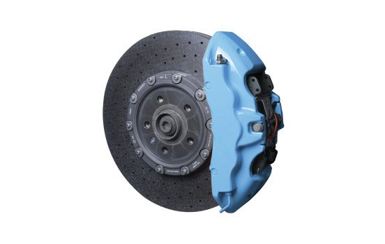 Peinture pour étrier Foliatec Sky Blue set de 7 pièces