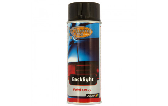 Spray pour éclairage arrière Motip Tuning-Line - noir - 400ml