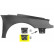 GARDE-BOUE AVANT DROIT 6/98 + 4347658 Equipart