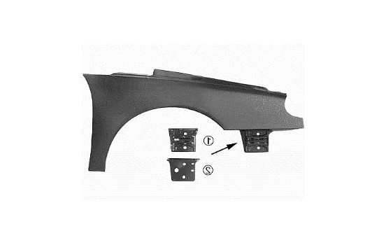 GARDE-BOUE AVANT DROIT 6/98 + 4347658 Equipart, Image 3