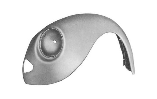 GARDE-BOUE AVANT GAUCHE 1303 74&GT; 5801675 Van Wezel