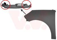 GARDE-BOUE AVANT GAUCHE 4346657 Van Wezel