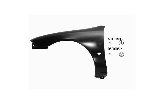 GARDE-BOUE AVANT GAUCHE 8/95 + 1825655 Equipart, Image 3