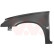 GARDE-BOUE AVANT GAUCHE 9/99 + PLUS LARGE 0951655 Equipart, Vignette 2