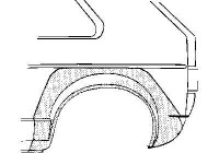Panneau latéral 5810.46 Van Wezel