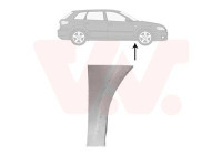 PARTIE INFÉRIEURE DU GARDE-BOUE R 5856156 Van Wezel