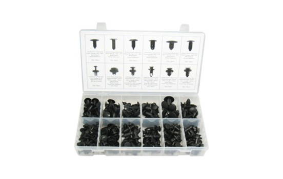 Assortiment Clips pour tissus d'ameublement 192 pcs