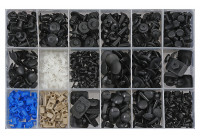 Assortiment de clips de rembourrage pour Mazda 475 pièces