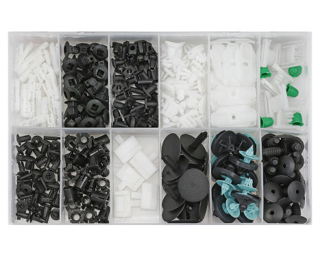 Assortiment de clips de rembourrage pour Volkswagen 255 pièces