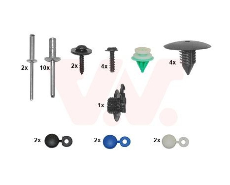 Kit d'assemblage, pare-chocs