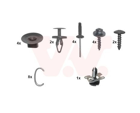 Kit d'assemblage, pare-chocs