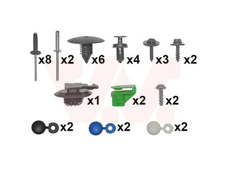 Kit d'assemblage, pare-chocs