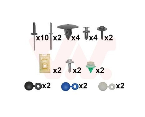 Kit d'assemblage, pare-chocs