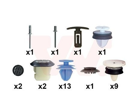 Kit de montage, porte