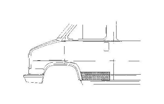 PIÈCE EN TÔLE DUC / PE.J5 / CITRECHTS C25 82-D