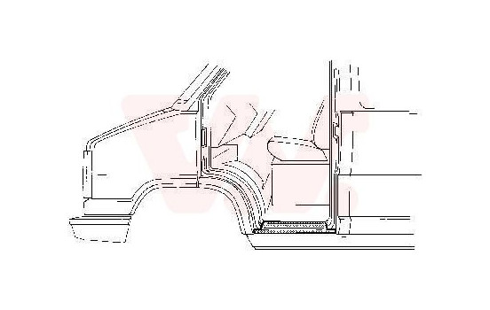 PIÈCE EN TÔLE DUC / PEUG.J5 / CITRECHTS C25 82-, Image 2
