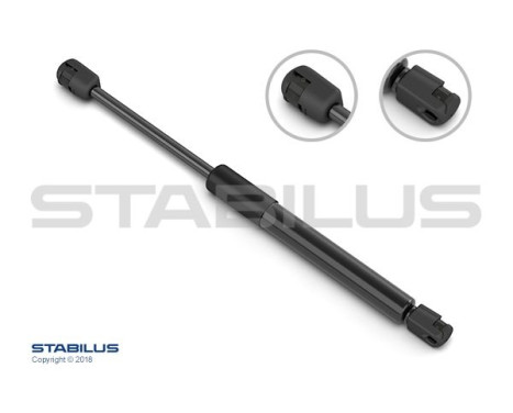 Vérin à gaz, porte 198162 Stabilus