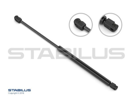 Vérin à gaz, capot 965360 Stabilus