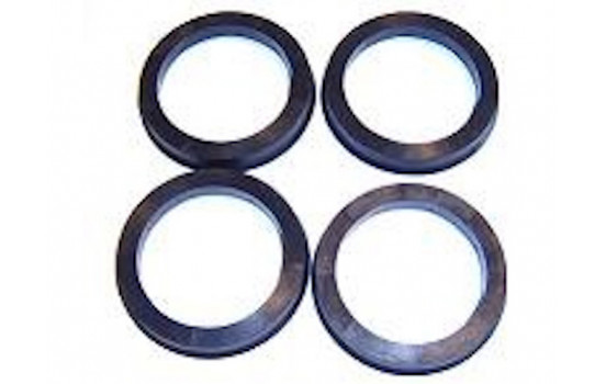 Sinatec Centreringsringar 60,1->57,1mm Svart 4 st