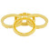 TPI ​centreringsringar 69,1->58,1 mm Gul 4 stycken