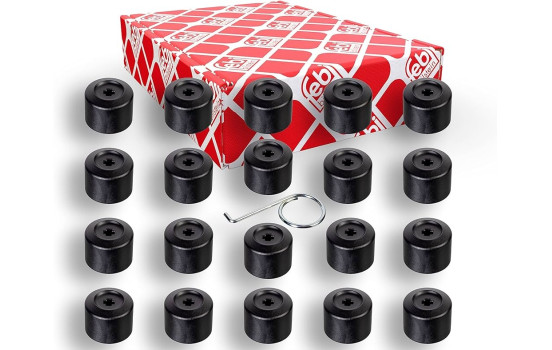 Kåpa, hjulmutter febi Plus