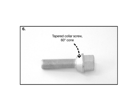 H&R DR-System Hjuldistanssats 10 mm per axel - Delningsstorlek 5x130 - Nav 71,6 mm - Bultstorlek M14x1,5 - Po, bild 7