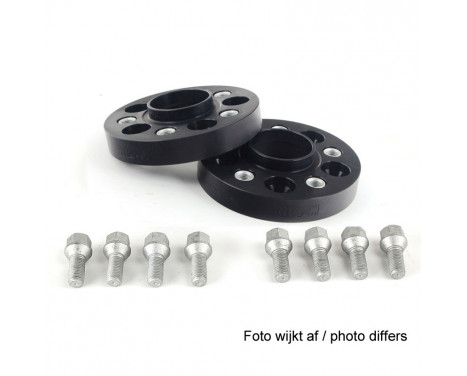 H&R DRA-System Hjuldistanssats 46mm per axel - Pluggstorlek 5x112 - Nav 66,5mm - Bultstorlek M14x1,5 -